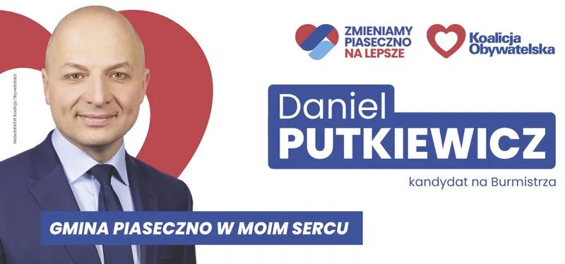 Daniel Putkiewicz burmistrzem