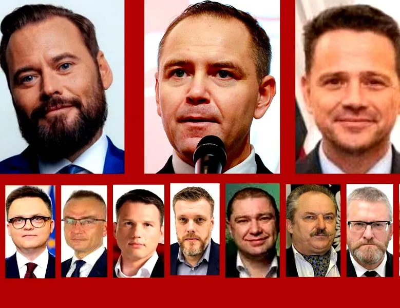 Poparcie kandydatów