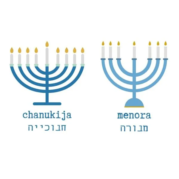 Świece chanukowe w Sejmie