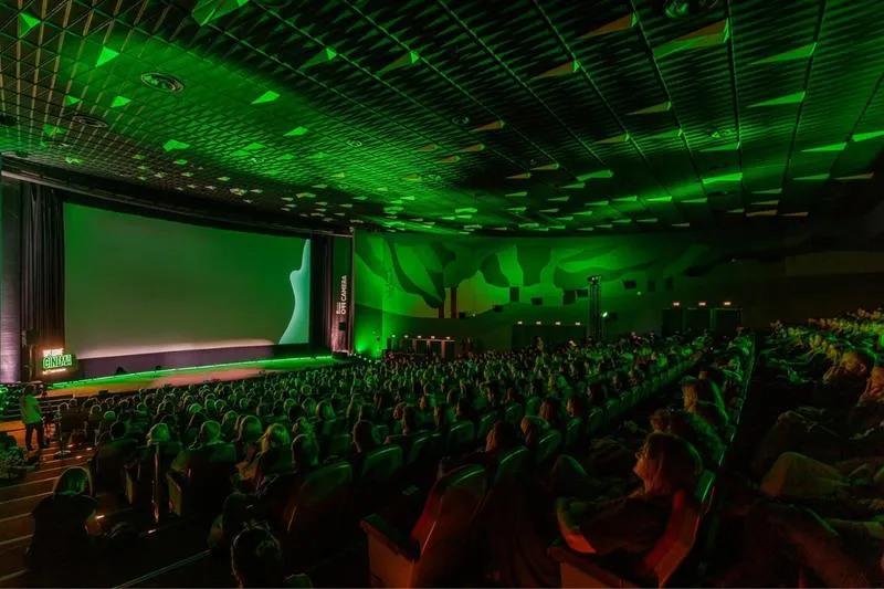 Wybór rzędu w kinie